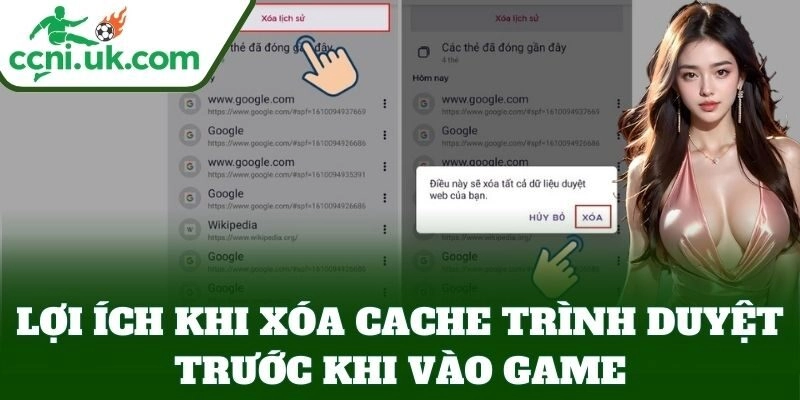 Hướng Dẫn Xóa Cache Trình Duyệt Để Vào Game Nhanh & Hiệu Quả 3 Hướng dẫn xóa cache trình duyệt để vào game hiệu quả ngay