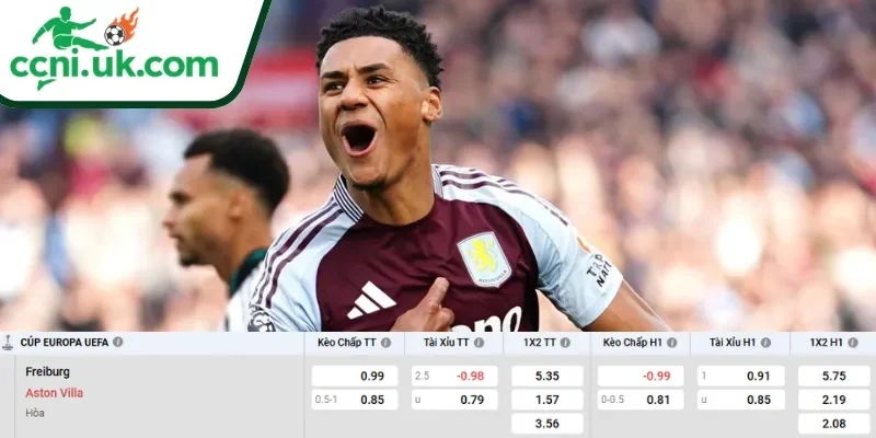 Chi tiết kèo Freiburg vs Aston Villa (02h00 ngày 21/05)